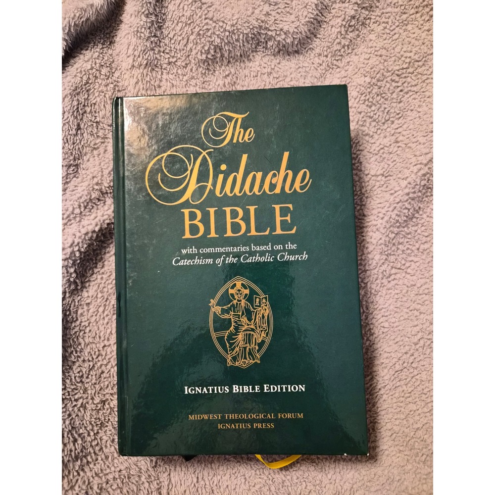 The Didache Bible Ignatius Bible Edition RSV-2CE Hardcover Catholic Commentary